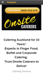 Mobile Screenshot of onsitecaterers.co.nz